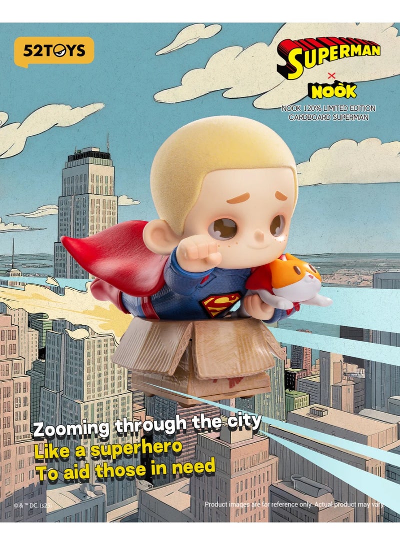 52TOYS Nook Limited Edition Cardboard Superman figurine - Image 3